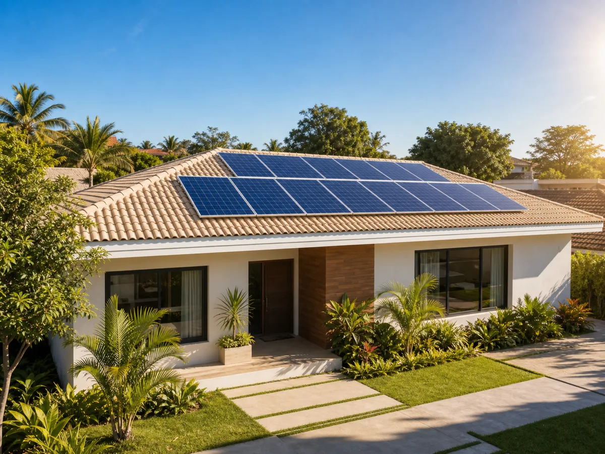 Energia solar residencial