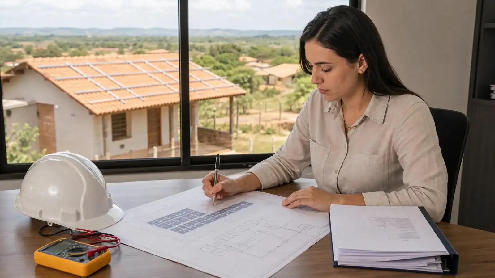 Capa do artigo: ART e engenheiro no projeto fotovoltaico