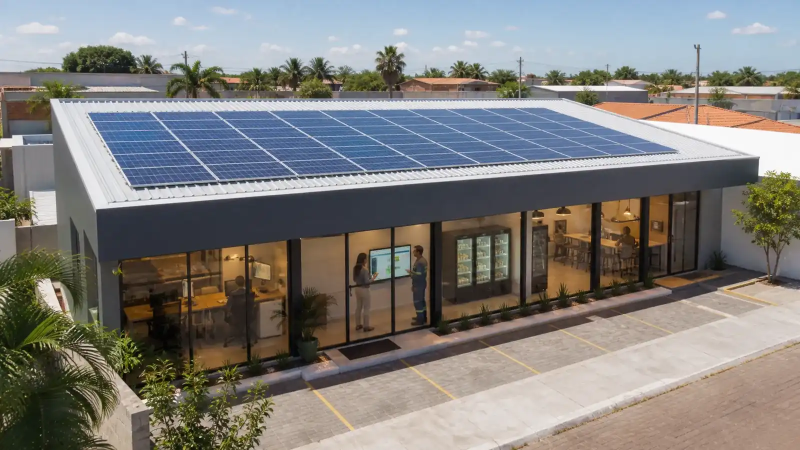 Capa do artigo: Energia solar para empresas no Ceará