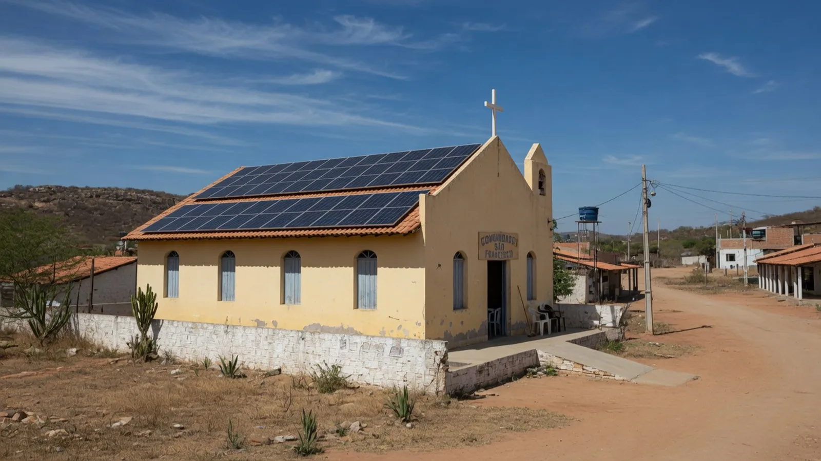 Capa do artigo: Energia solar em escola, igreja e associação