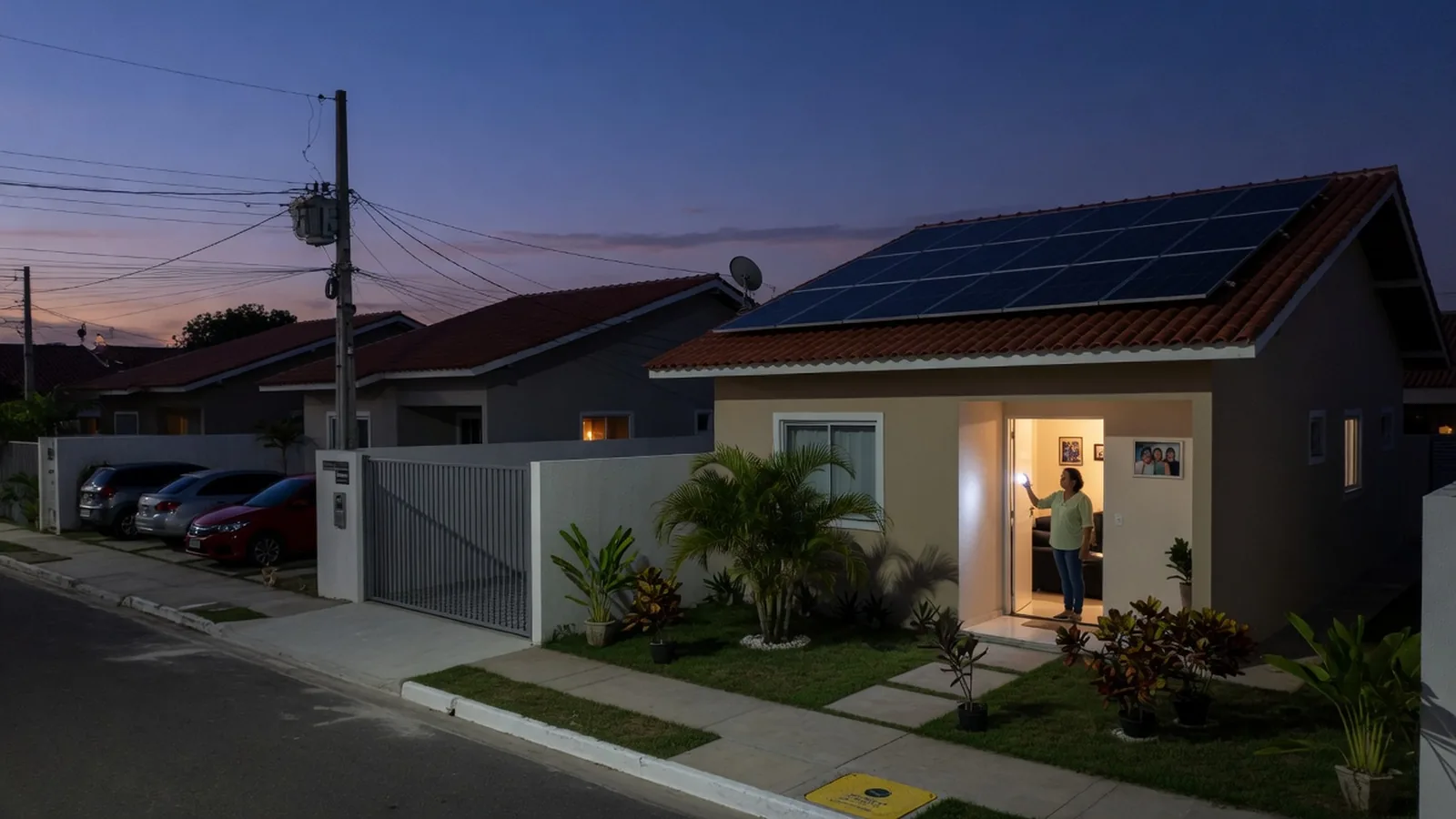 Capa do artigo: Energia solar quando falta luz na rua