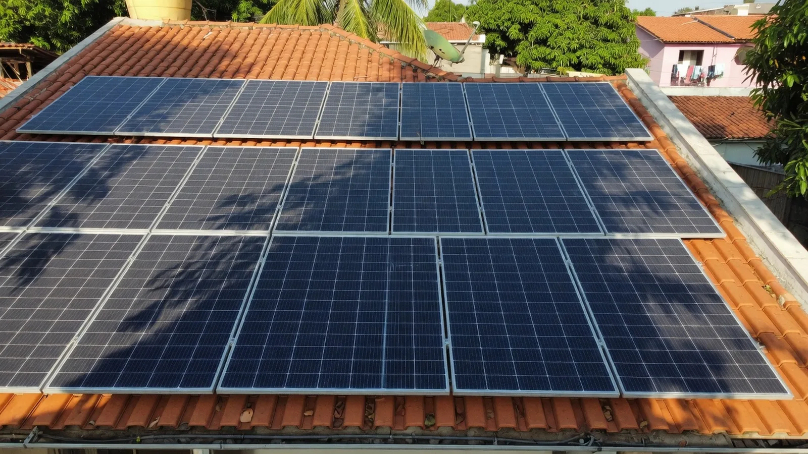 Capa do artigo: Sombreamento parcial em painéis solares